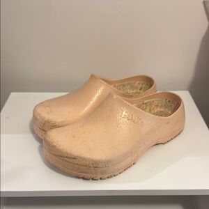 Birkenstock Pink Mules Birki Professional Clogs